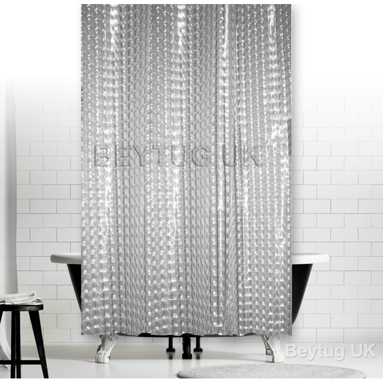 Tropik Home PEVA Shower Curtain Wayfair.co.uk